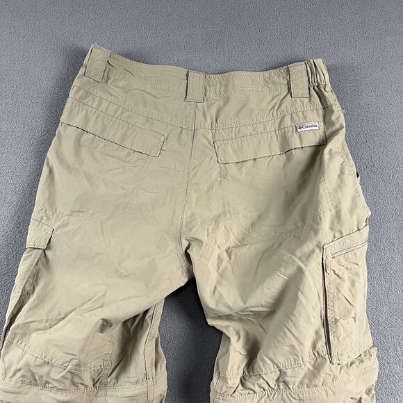 Columbia Pants Mens 32X30 Omni Shield Hiking Cargo Convertible Outdoors Camping - Picture 7 of 11